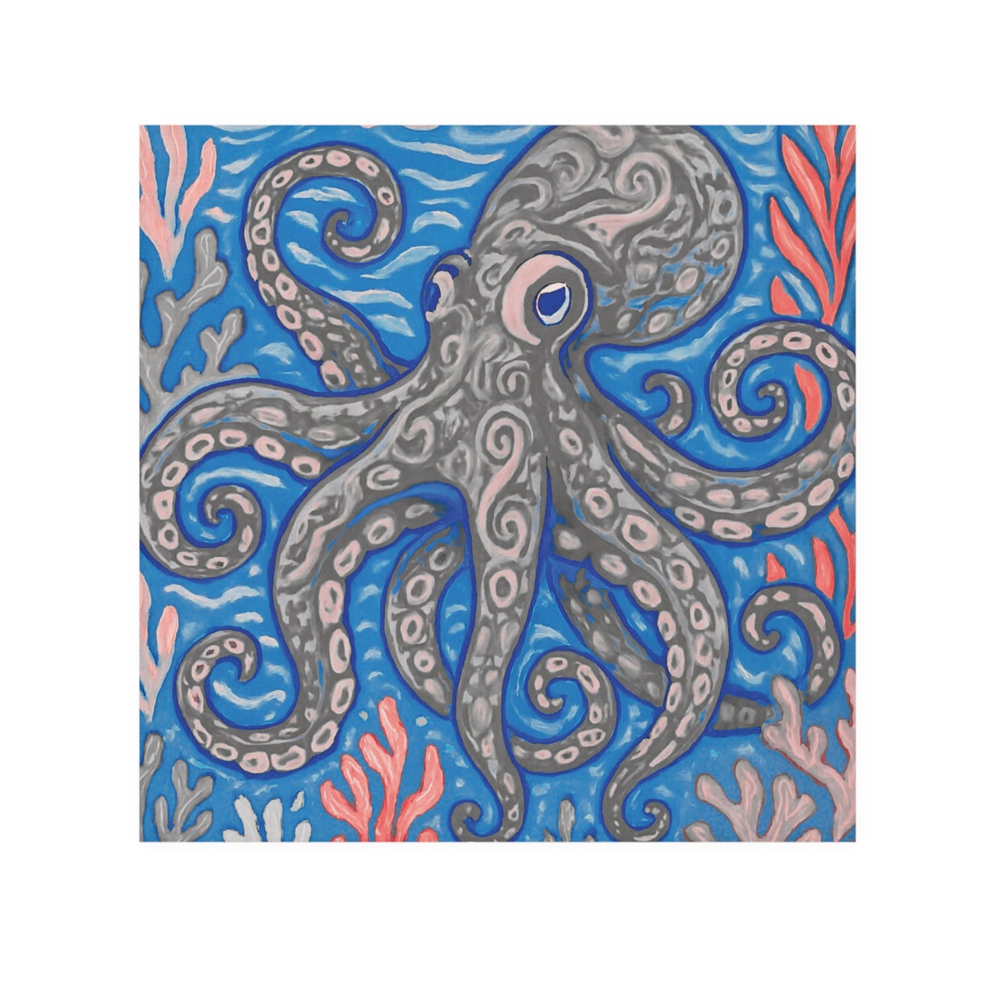 Face Towel - Slate Kracken Joe