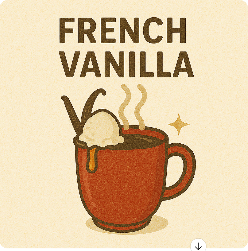 French Vanilla Flavored Coffee, Specialty Grade