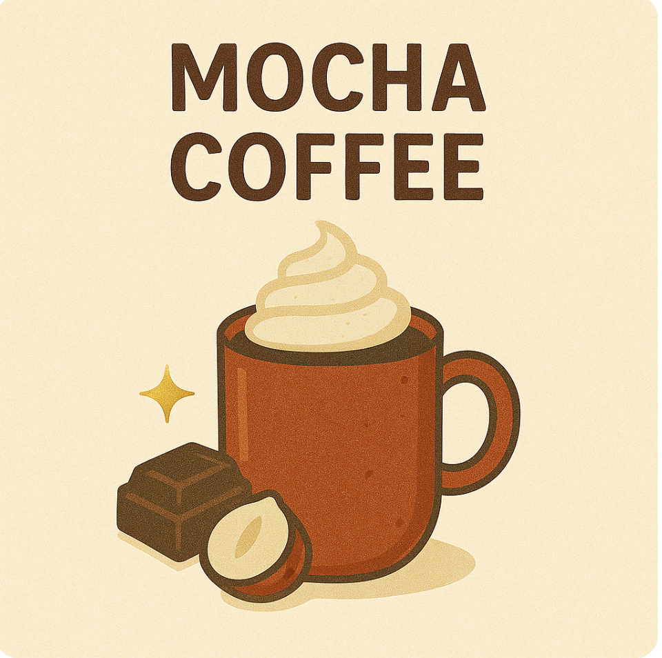 Mocha Flavored Coffee, Specialty Grade