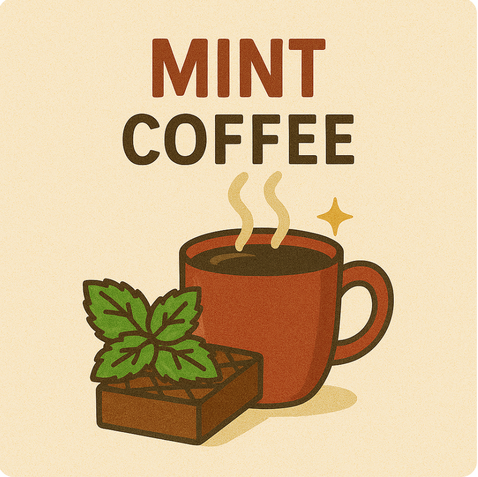 Mint Flavored Coffee, Specialty Grade